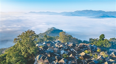 中国世界遗产保护_文化遗产_普洱景迈山古茶林文化景观保护