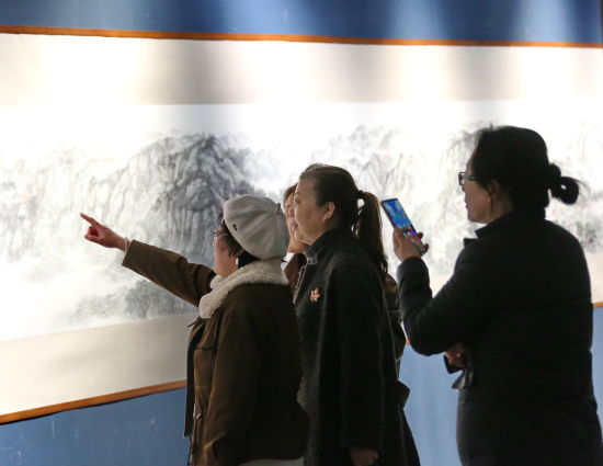 _第三届青年美术展作品_闾山书画院