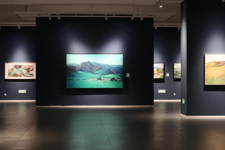 第三届青年美术展作品__闾山书画院