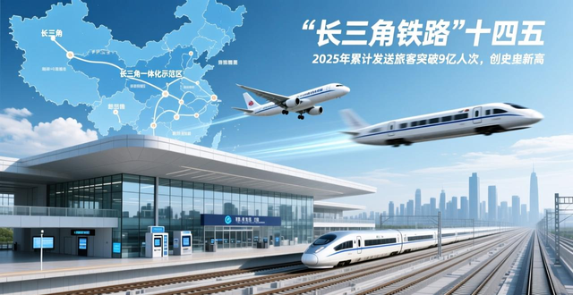 长三角高铁营业里程跃升至8100余公里_长三角高铁营业里程跃升至8100余公里_