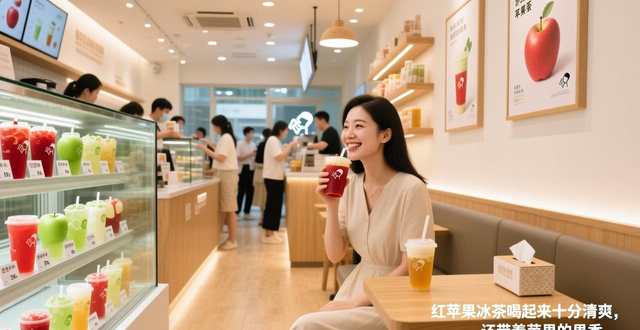 _从3元一斤到15元一杯，“最平凡”的苹果成了济南甜品顶流_从3元一斤到15元一杯，“最平凡”的苹果成了济南甜品顶流