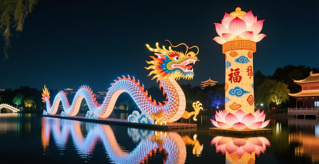 烟台新春活动_烟台春节灯光秀2021_