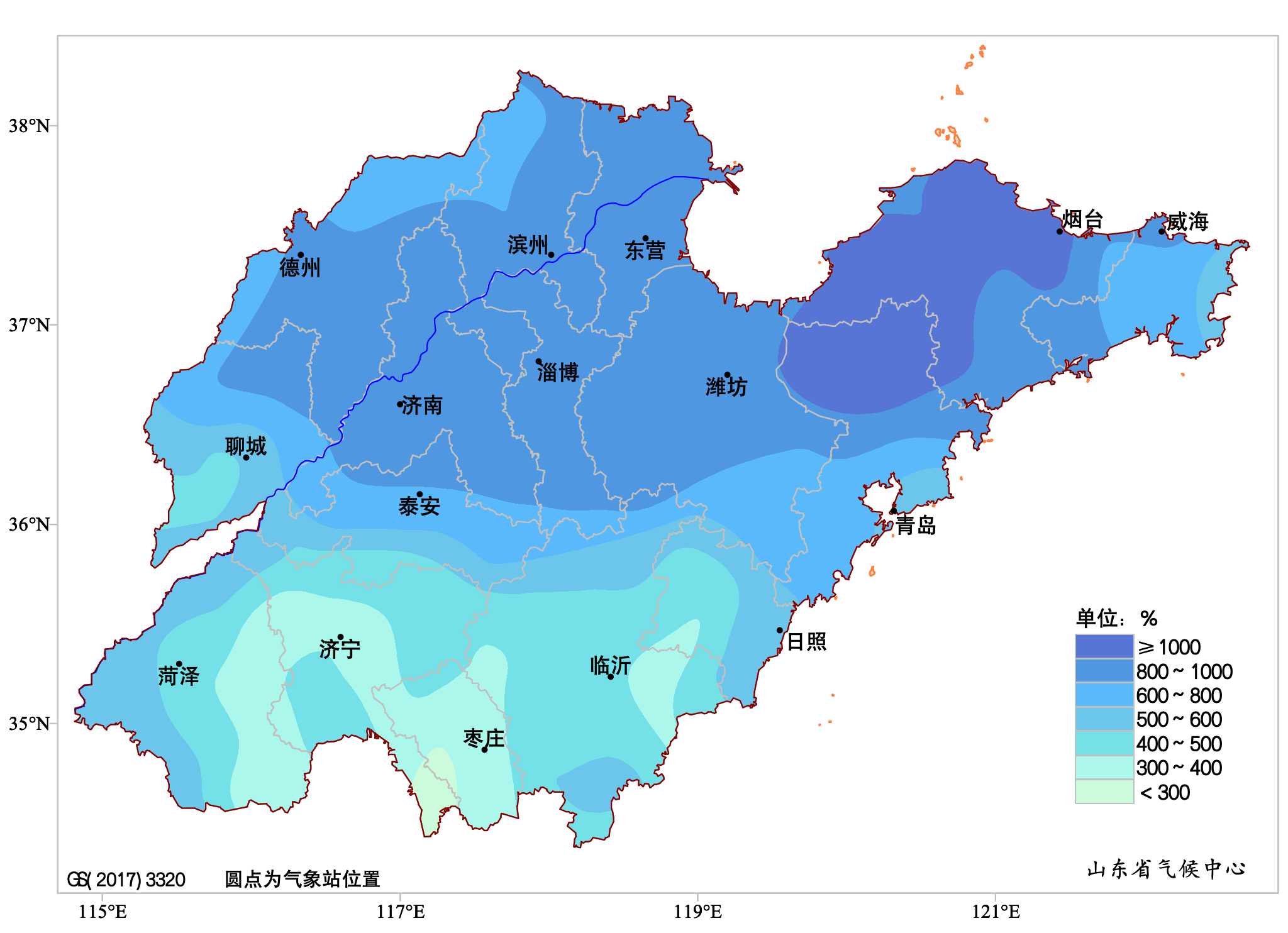 山东平均天气温度__山东的平均气温