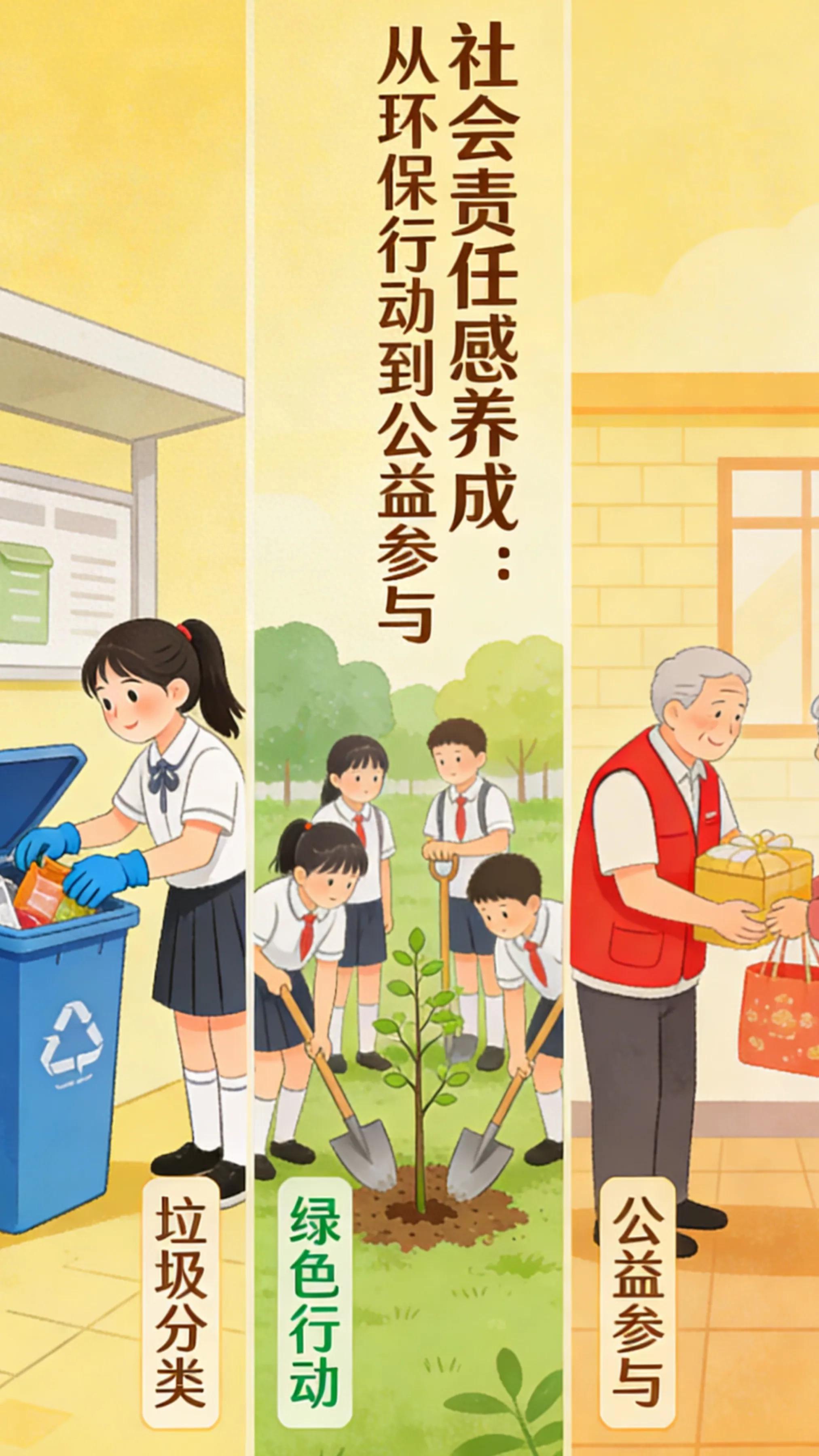 孩子的社会责任感_环保公益_环保公益教育