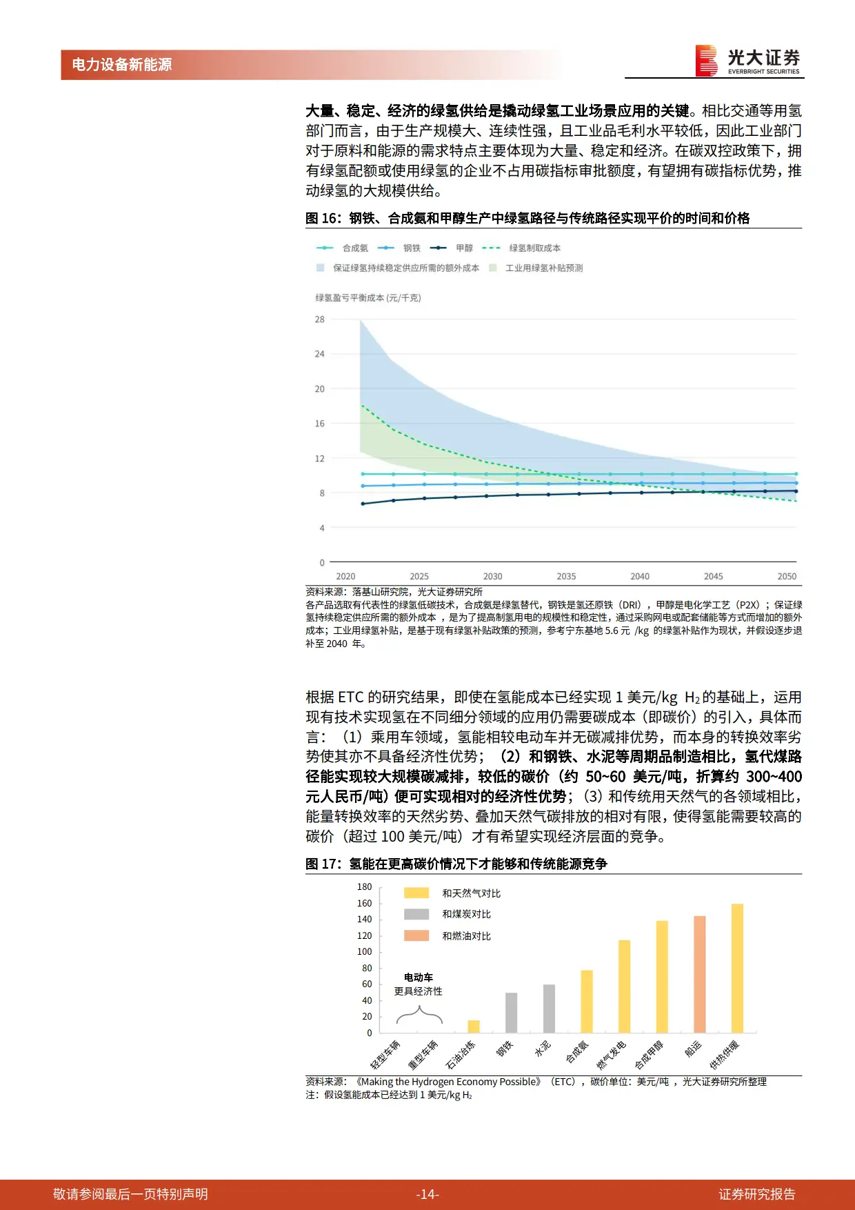 碳中和_碳中和深度报告_碳成本重估