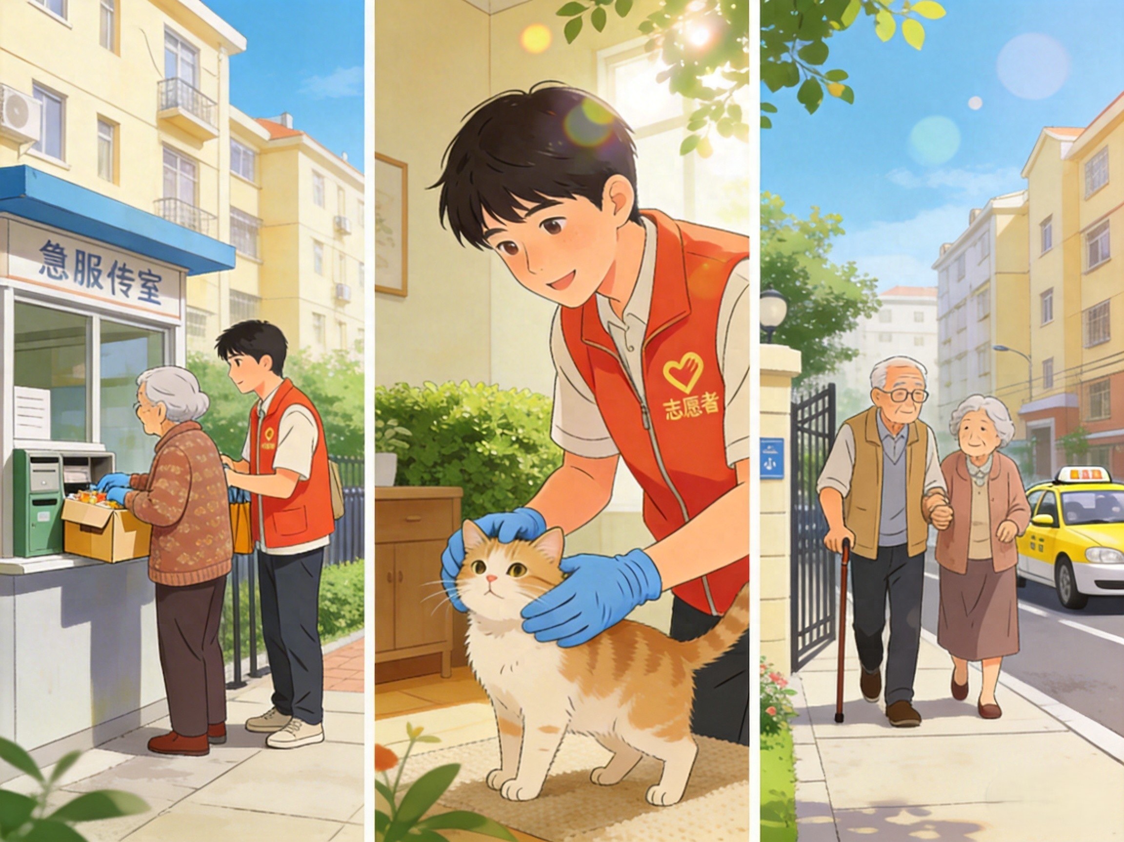 社区便民服务_社区服务_代排队上门服务