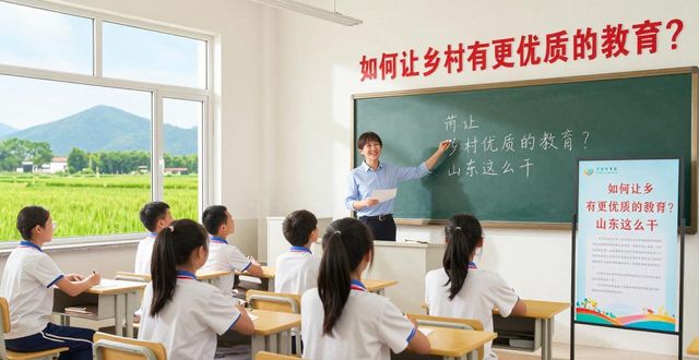 如何让乡村有更优质的教育？山东这么干