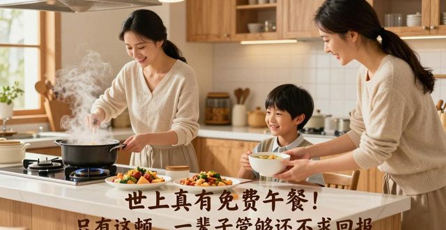 世上真有免费午餐！只有这顿，一辈子管够还不求回报