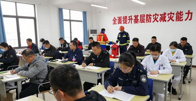 全面提升基层防灾减灾能力