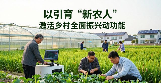 乡村振兴新农人培养_乡村振兴_新农人引进政策