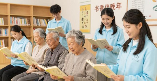 大学生志愿者赴社区开展助老服务