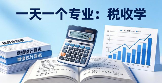 一天一个专业：税收学