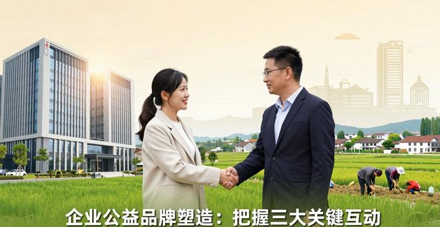 企业公益品牌塑造：把握三大关键互动