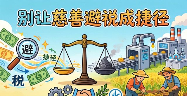 别让慈善避税成捷径，引导资本投实业，才是经济良性循环的关键
