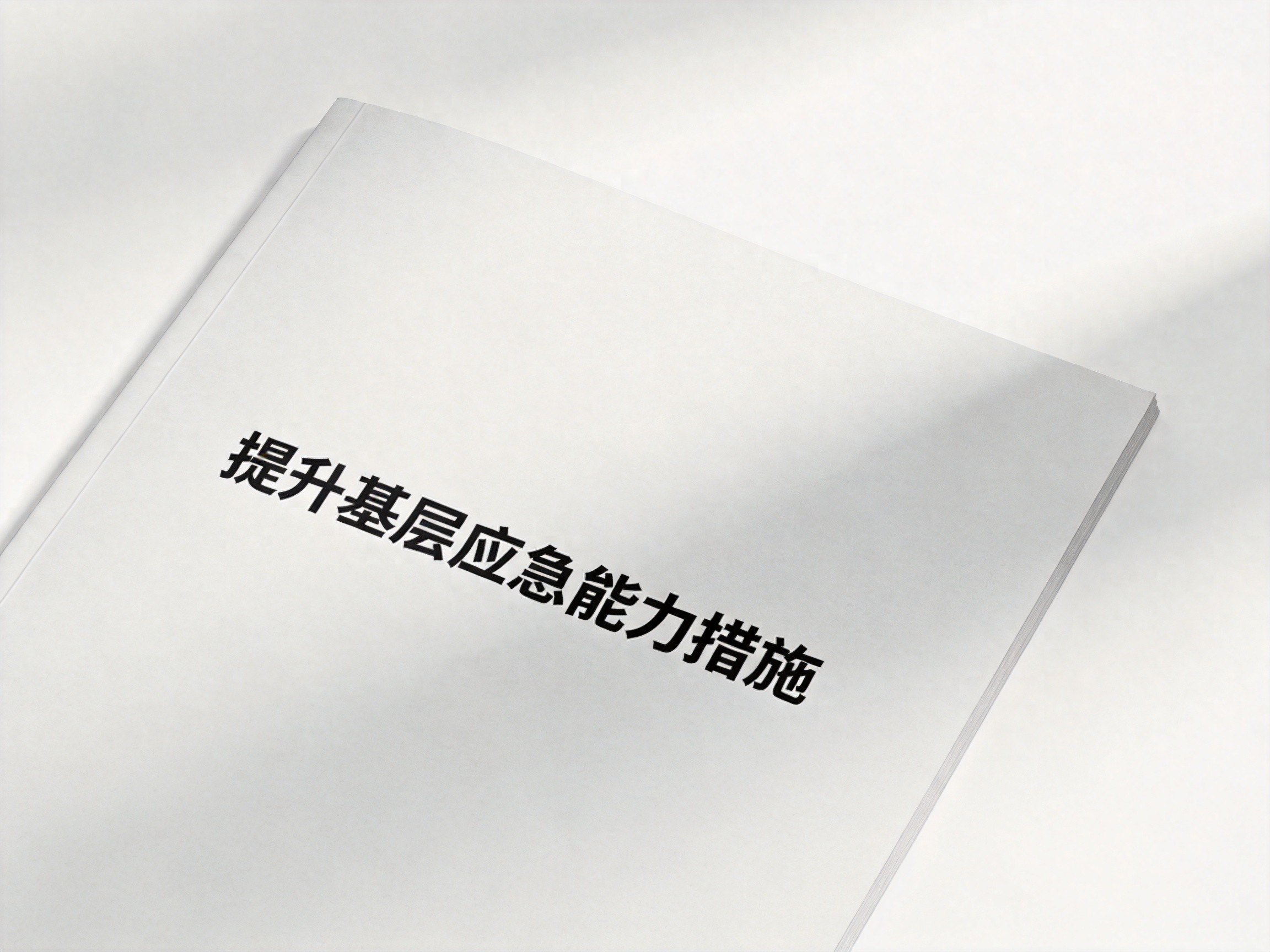 夯实基础保障硬件制度_基层应急能力提升措施_灾害应急资源调配