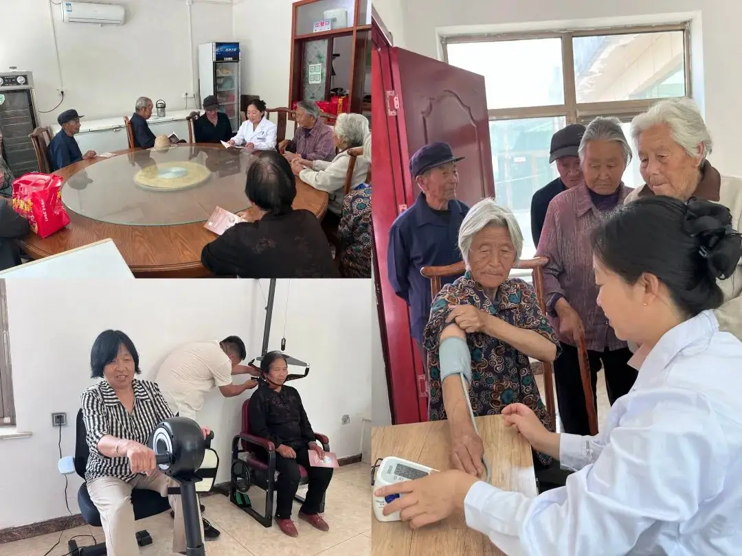 助老服务_敬老爱老助老服务_农村爱心食堂健康义诊