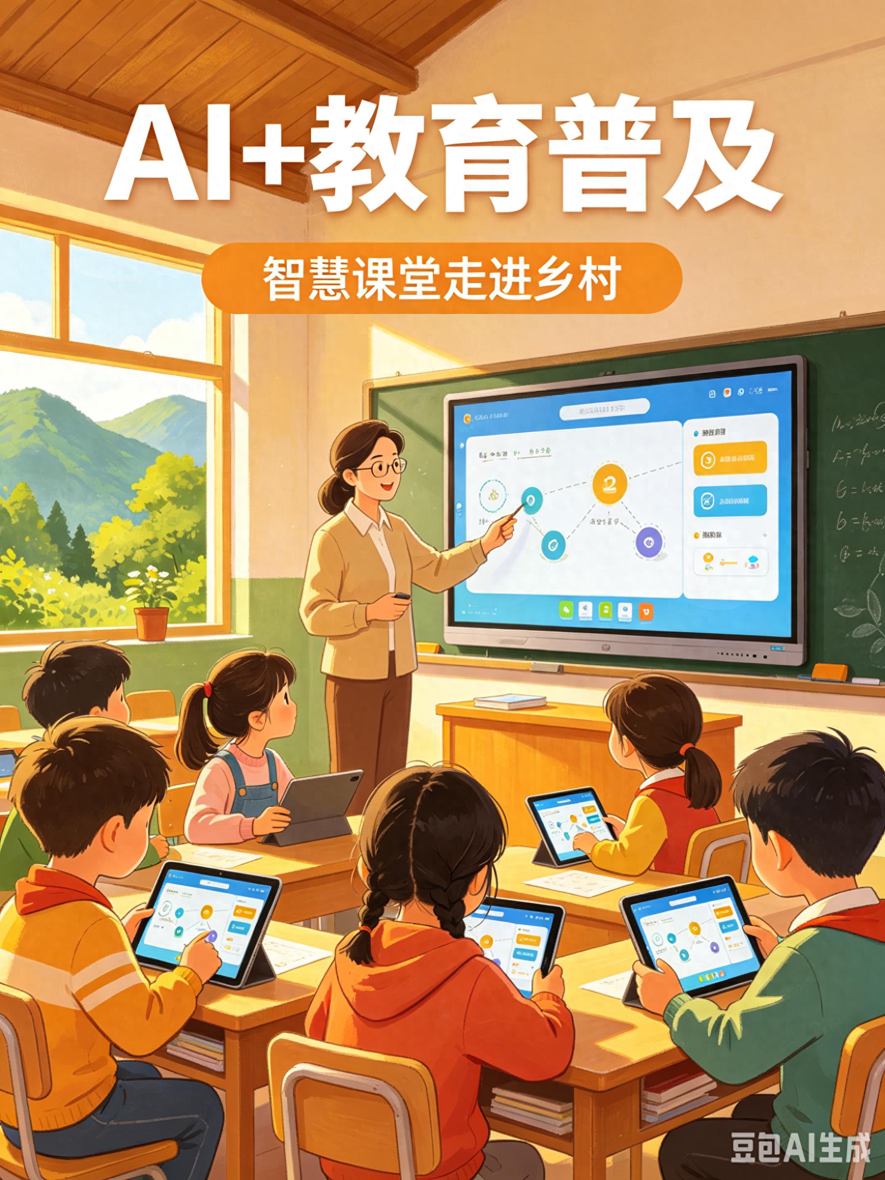 乡村教育AI智慧课堂_乡村教育_AI助教乡村教育
