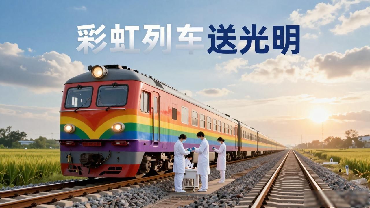 健康快车 彩虹列车 移动眼科医院_健康快车