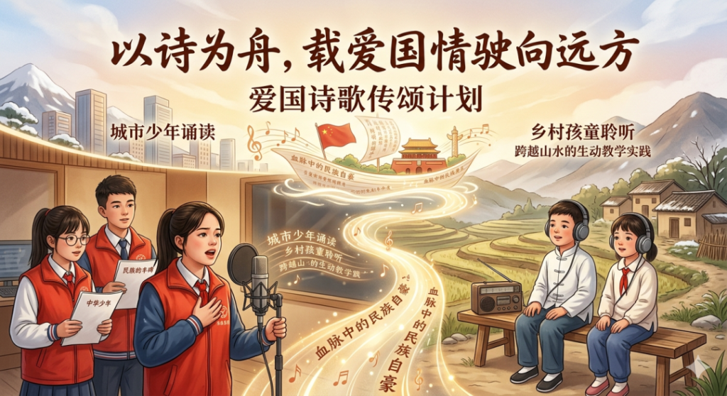 张芷祎：倔强女孩柔情诵读，以《锦绣》织就爱国梦