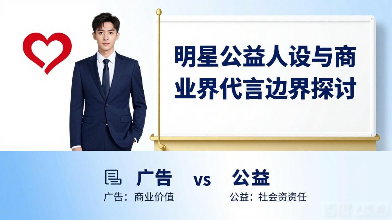 商业代言边界_公益人设_公益大使