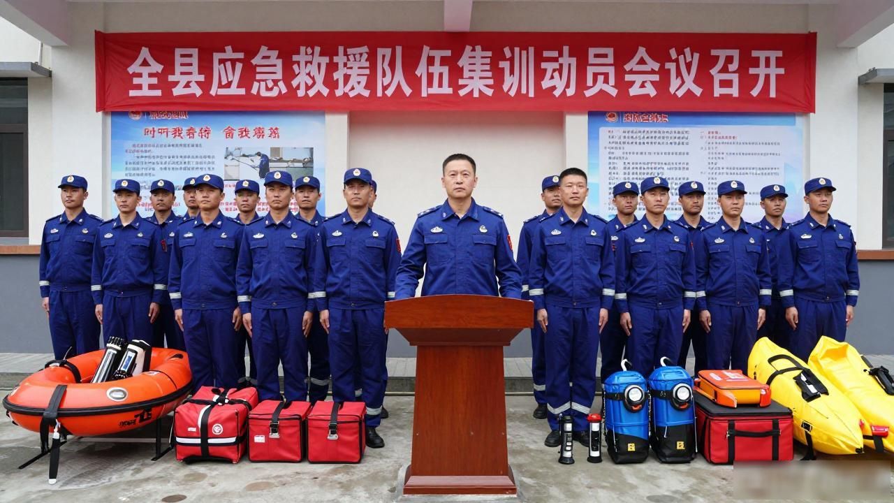 应急救援_应急救援队伍指挥体系优化_防汛救灾应急演练