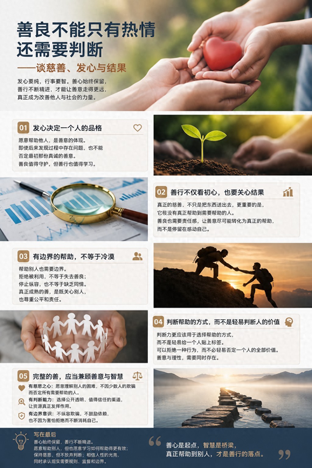 慈善发心与善行结果_慈善_善行智慧与责任感