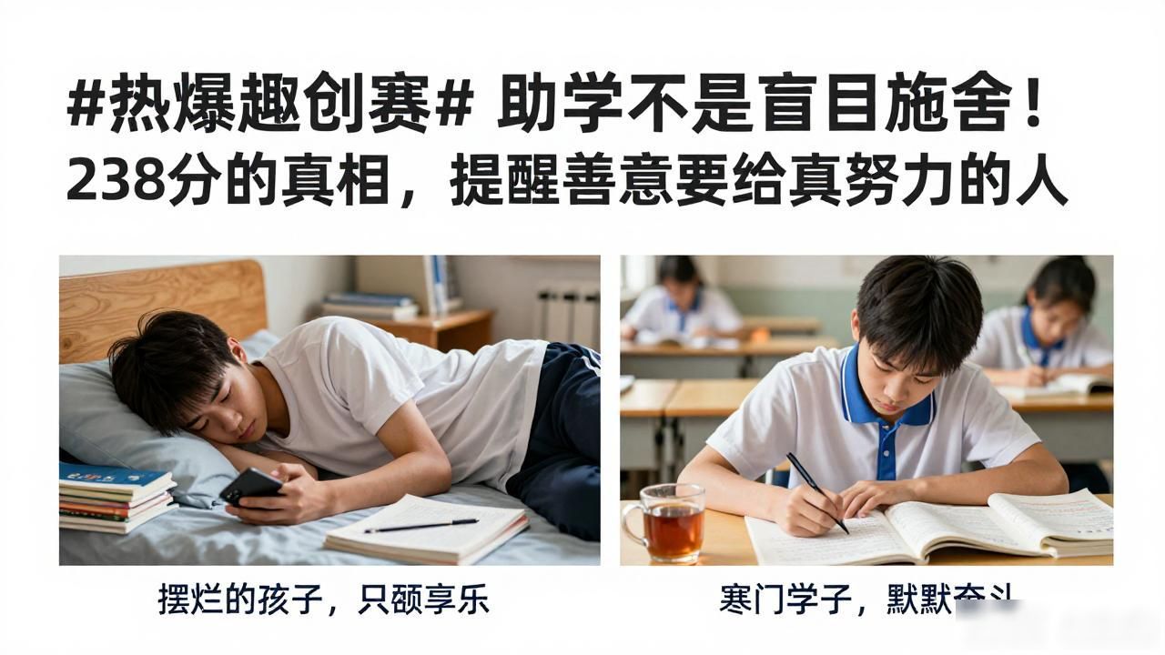 寒门学生帮扶真相_助学不是盲目施舍_爱心助学