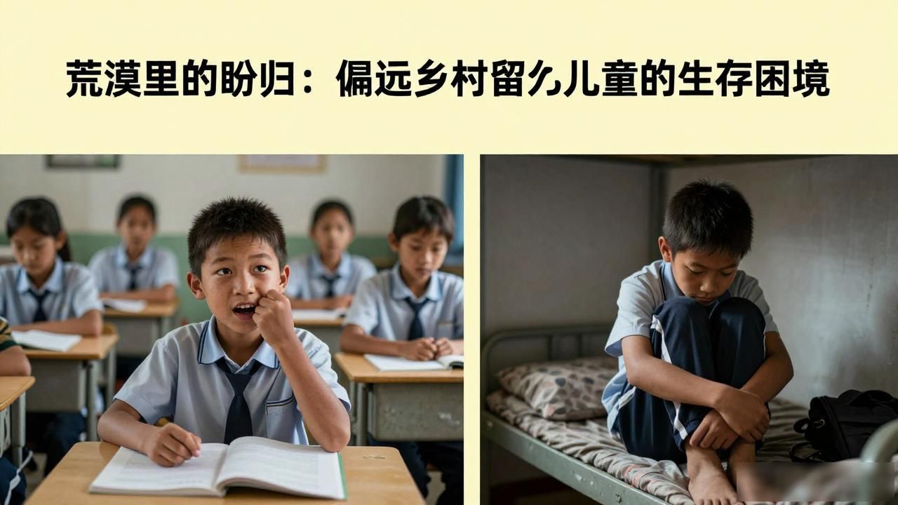 留守儿童_乡村留守儿童成长困境_隔代监护教育问题