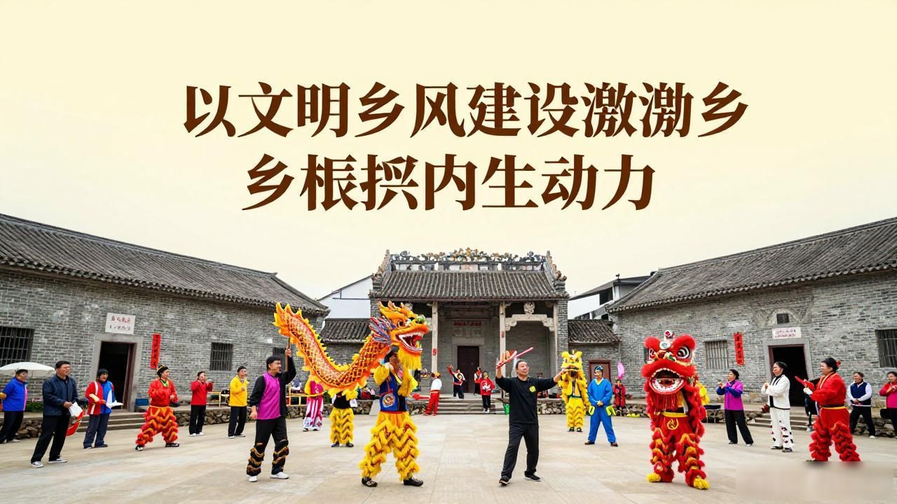 移风易俗治理村民自治_乡村振兴文明乡风建设_乡村振兴
