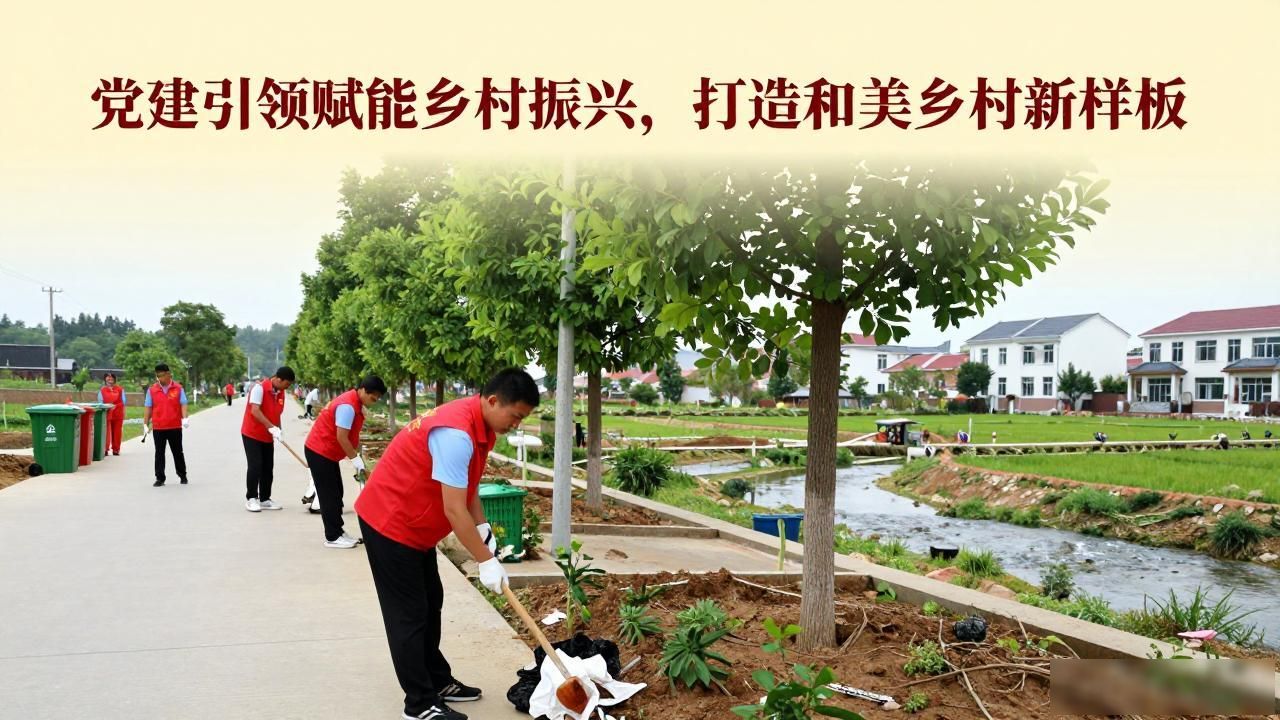 乡村振兴党建引领_乡村振兴_党建赋能乡村振兴路径