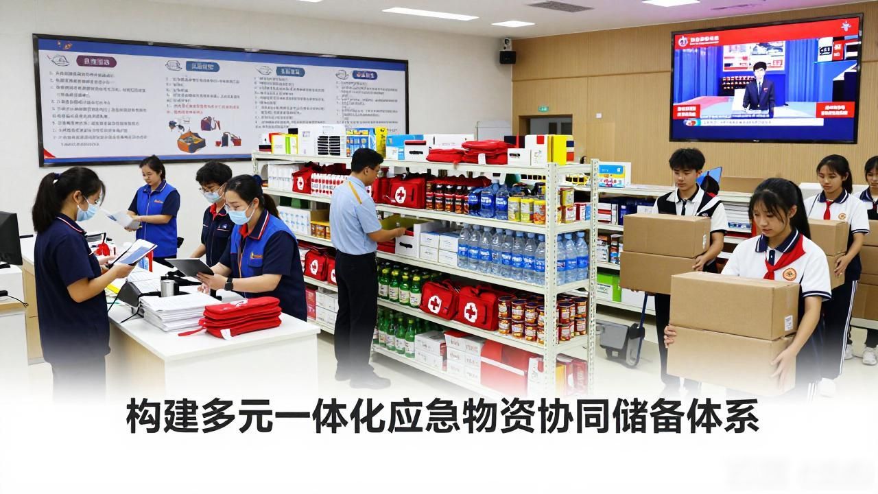 应急物资储备多元主体协同_灾害应急管理体系_政府企业社会组织家庭公民协同储备