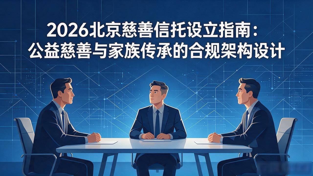 慈善税收筹划_北京慈善信托架构设计_慈善信托设立逻辑