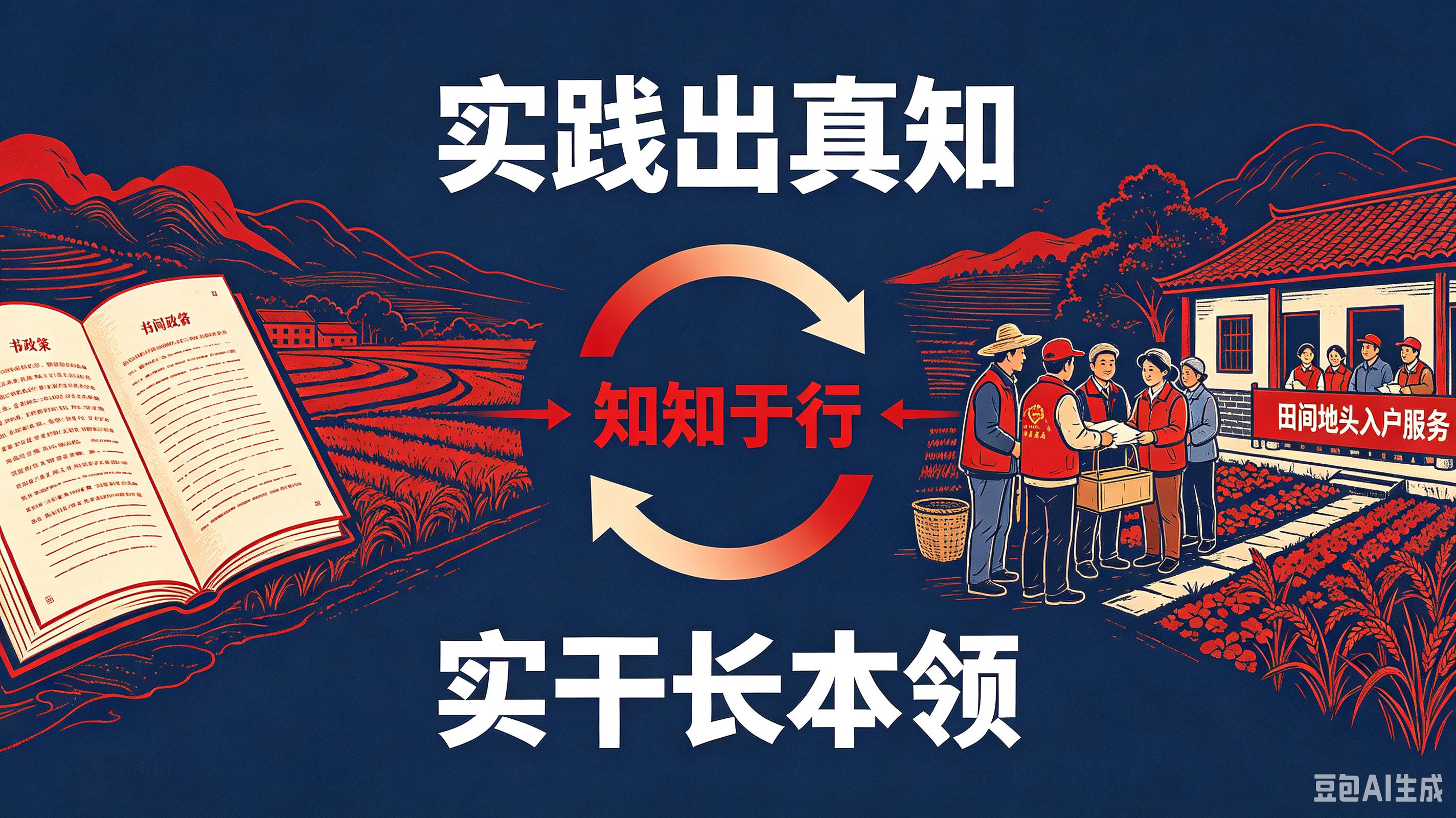 乡村振兴知行合一_骨干志愿者实干兴乡土_乡村振兴