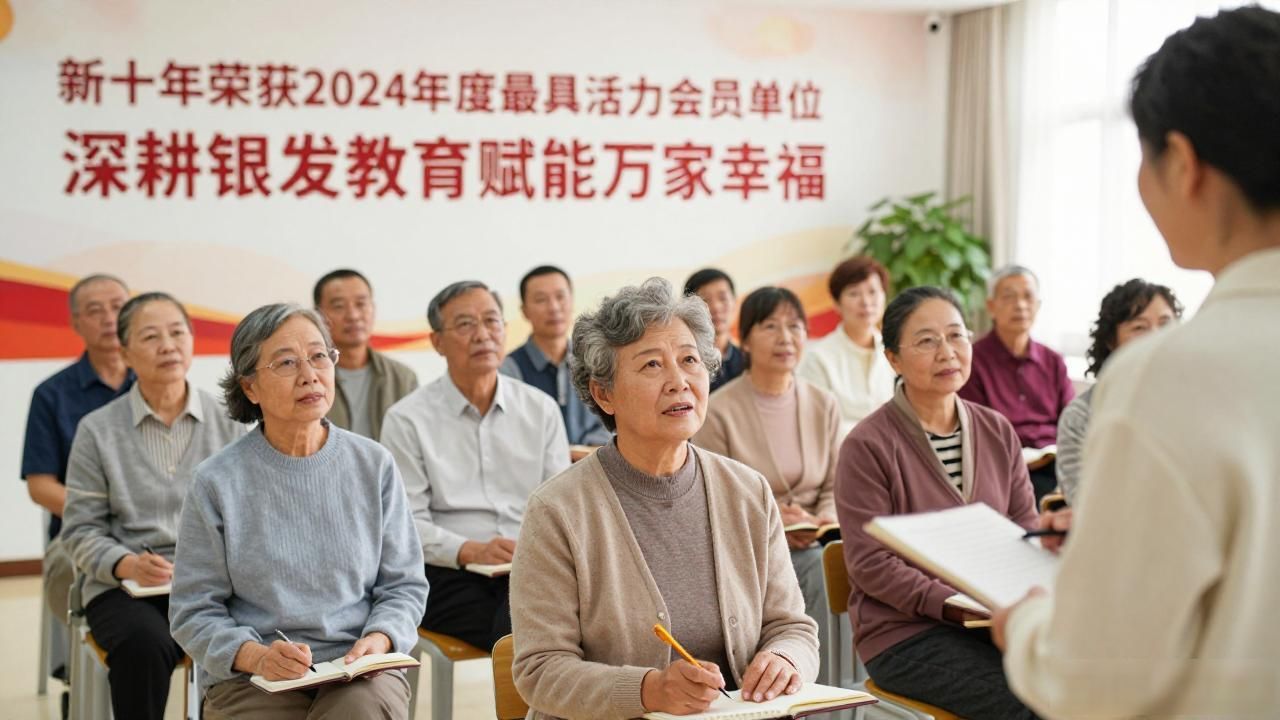 银发成长教育体系_银发教育创新服务_银发公益宣传推广